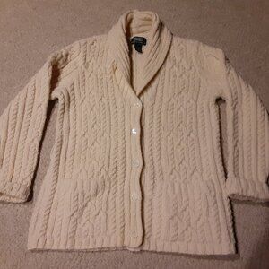 Lauren Ralph Lauren 100% Wool Sweater Women's SZ Small Vintage